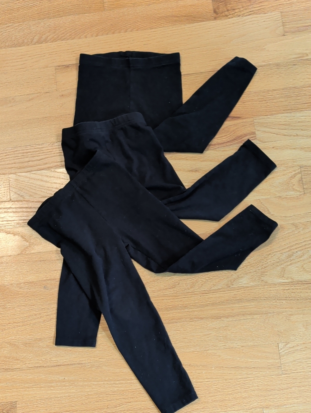 3 Pairs of Black Leggings